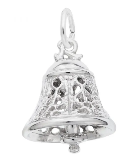 Filigree Bell Charm - Rembrandt