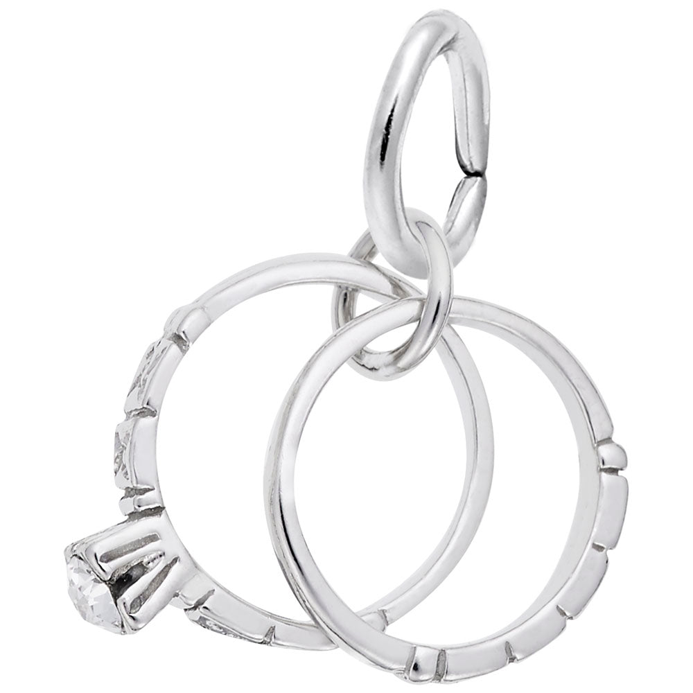 Wedding Rings Charm - Rembrandt