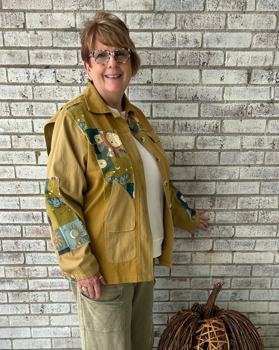 Myra Bag Rancher's Keepsake Shacket in Rodeo Clay