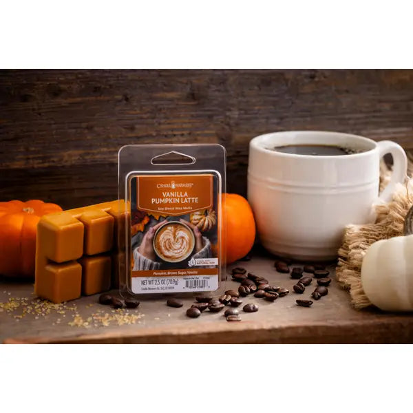 7733S Candle Warmers 2.5oz Vanilla Pumpkin Latte Wax Melts 0