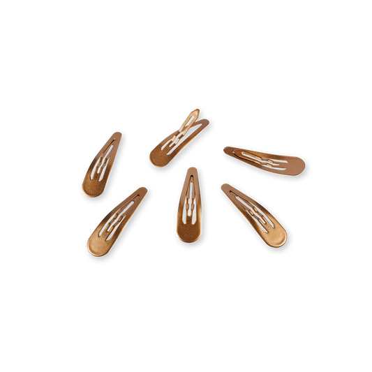 Teleties Snap Clips - Bronze