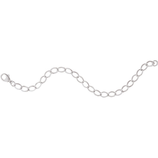 Dapped Curb Link Classic Rembrandt Bracelet - 8"