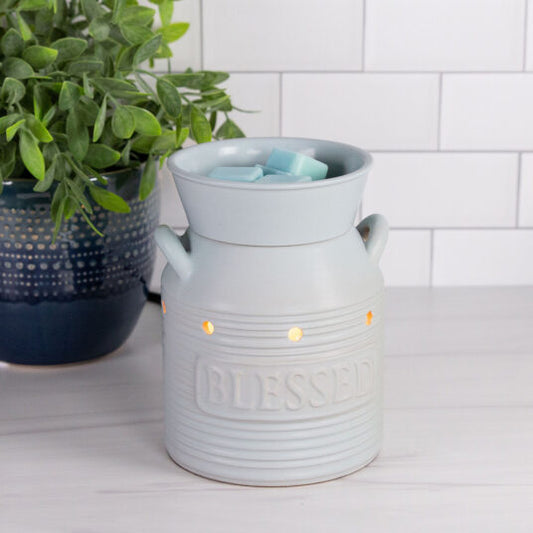 RWBBL Candle Warmers Blue Blessed Illumination Fragrance Warmer 0