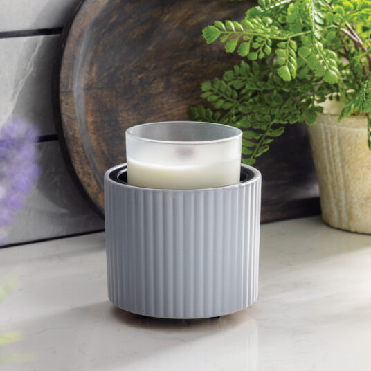 CCFLT Candle Warmers Fluted Crock Candle Warmer