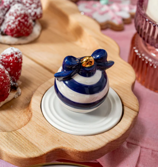 Nora Fleming Deck The Halls Mini- Blue