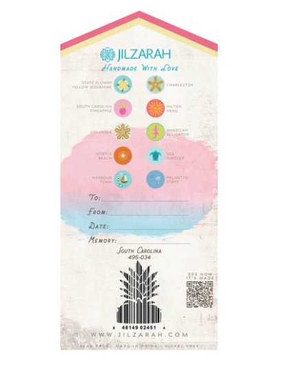 495-034 Jilzarah South Carolina Places We Love Bracelet