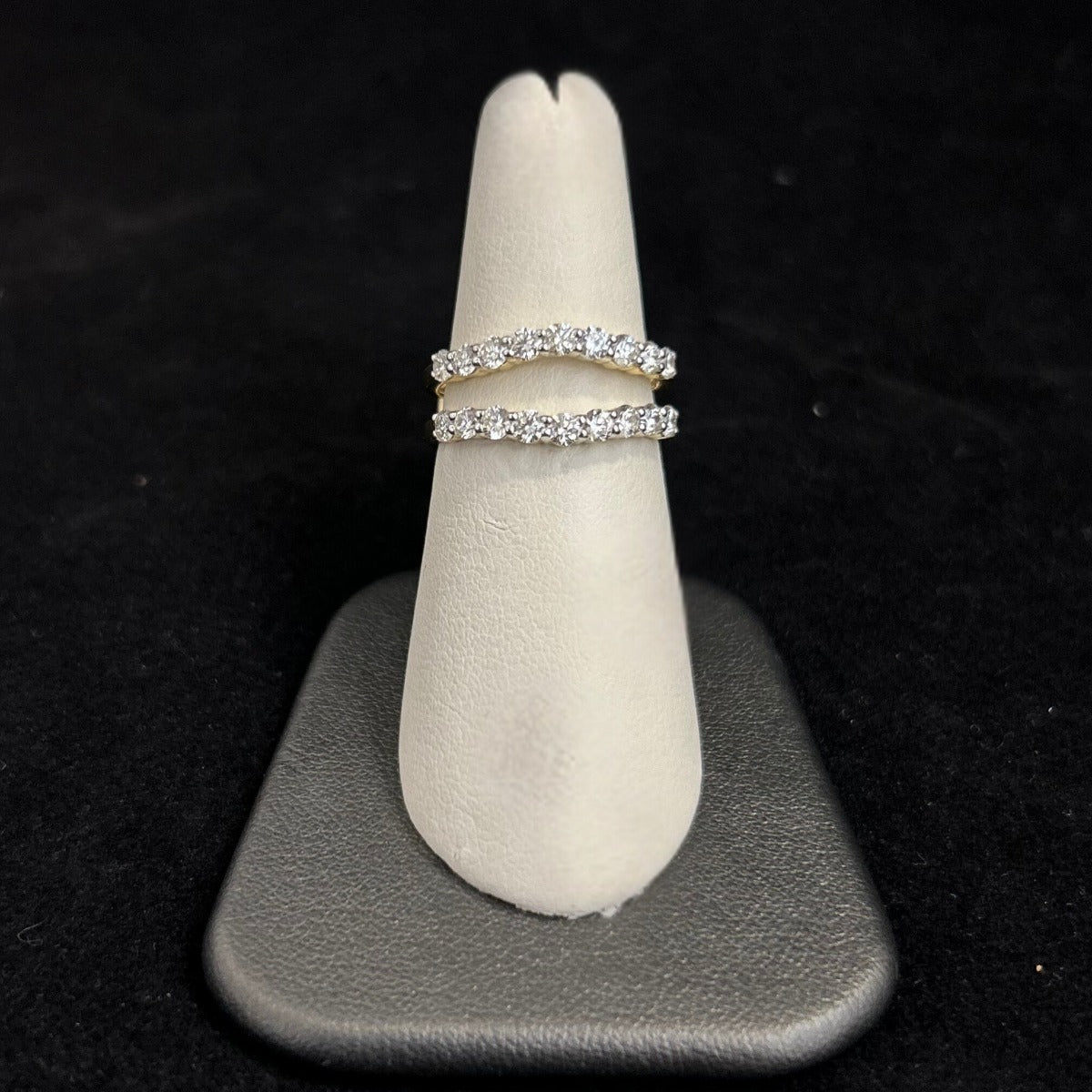 14K Yellow Gold 1CTTW Diamond Wrap