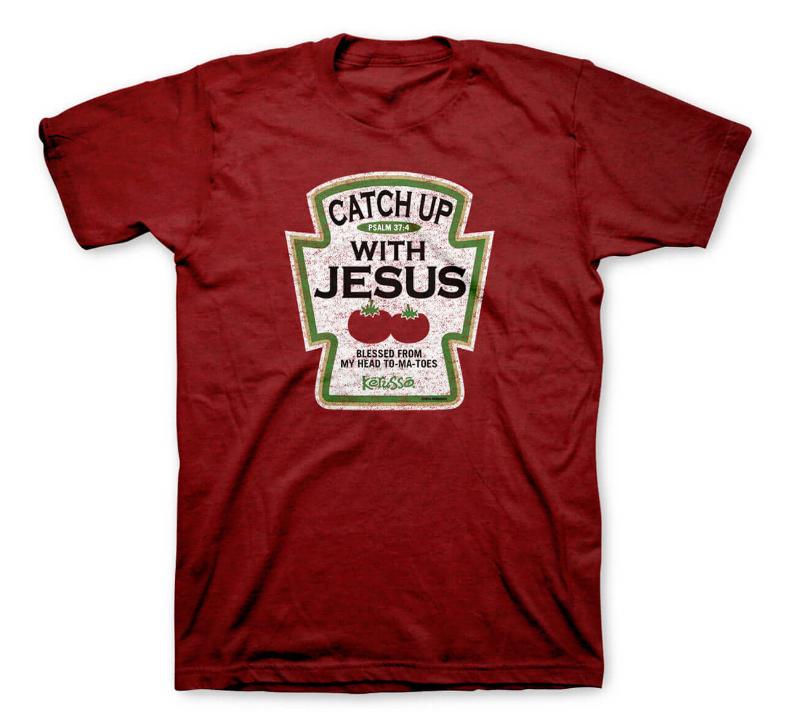 Kerusso Catch Up with Jesus Short Sleeve T-Shirt
