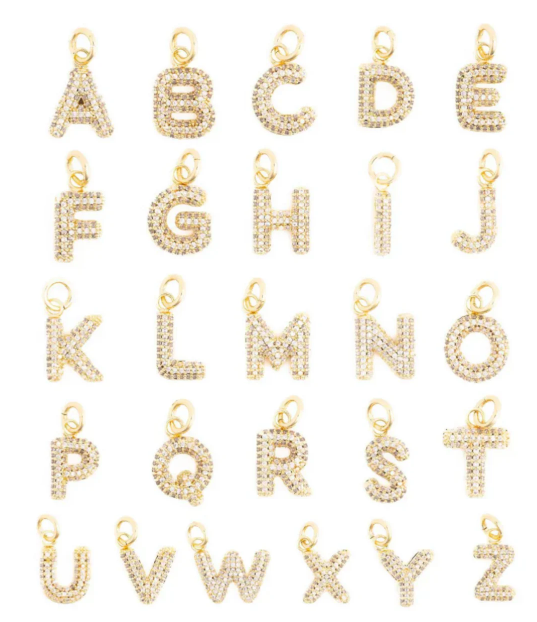 Michelle McDowell Courtney Initial Charm