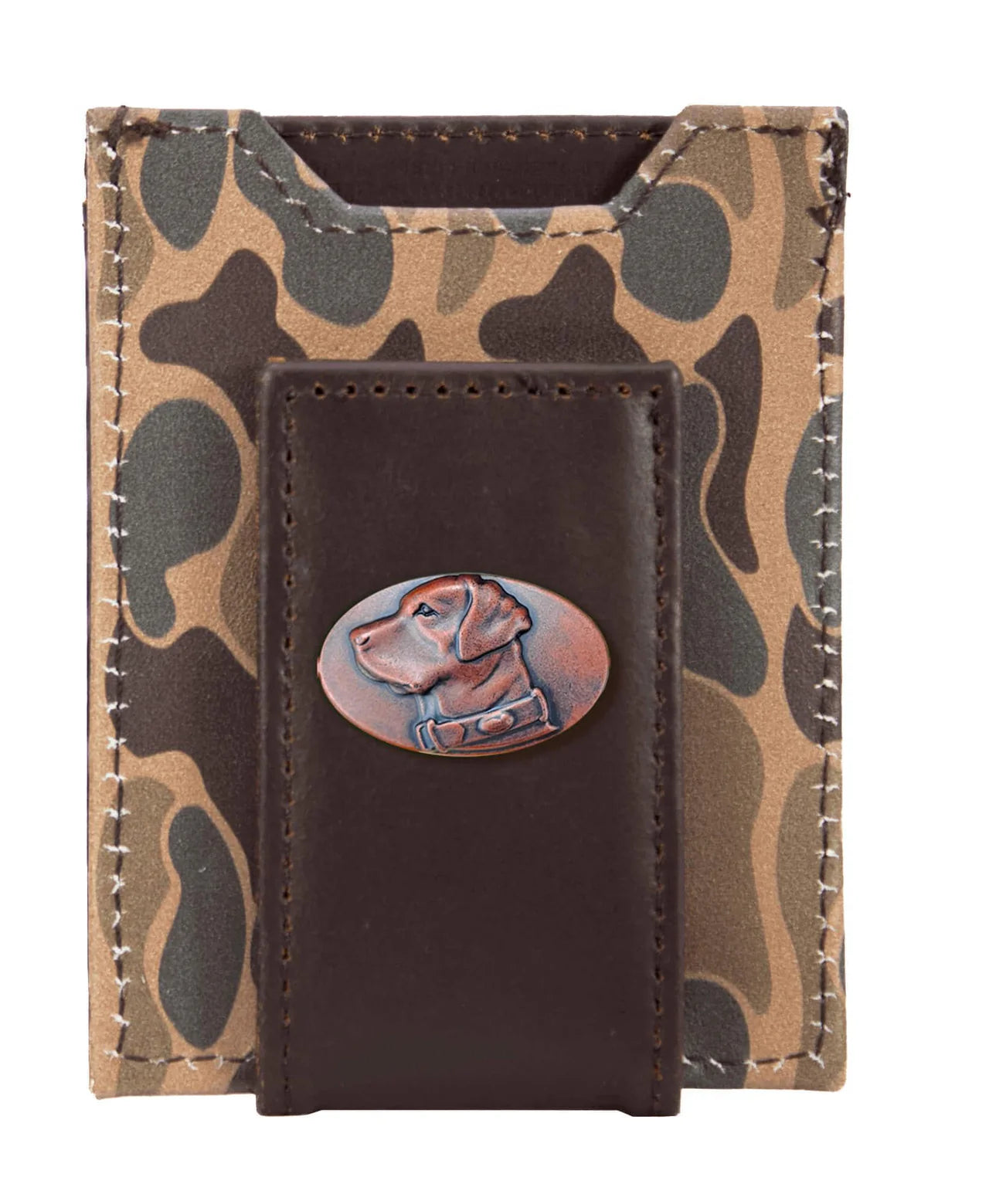 IWT5-OS-LAB-BRCM Zep-Pro Old School Camo Front Pocket Wallet Lab