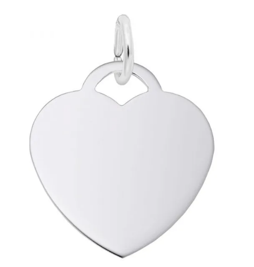 Medium Heart Charm - Rembrandt