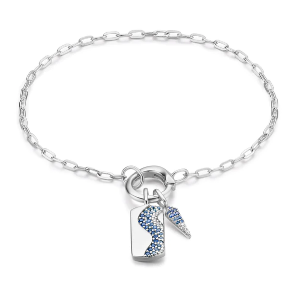 Ania Haie Silver Ombre Blue Charm