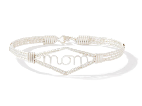 Ronaldo Silver Mom Bracelet - 6.5"
