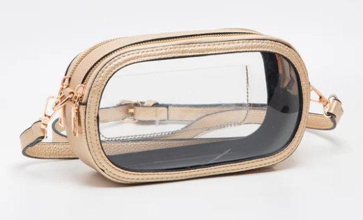 TG10552 Game Day Stadium Clear Oval Crossbody