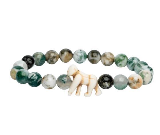 Fahlo The Traverse Bracelet in Rainforest Green - Gorilla