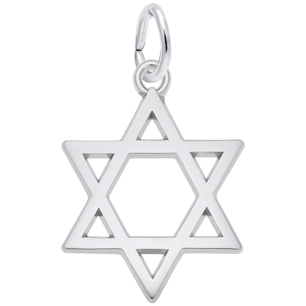 Star Of David Charm - Rembrandt