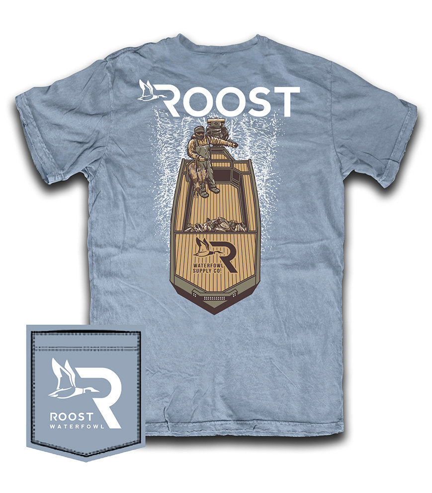 RW239 Roost Men's Down River T-Shirt Saltwater