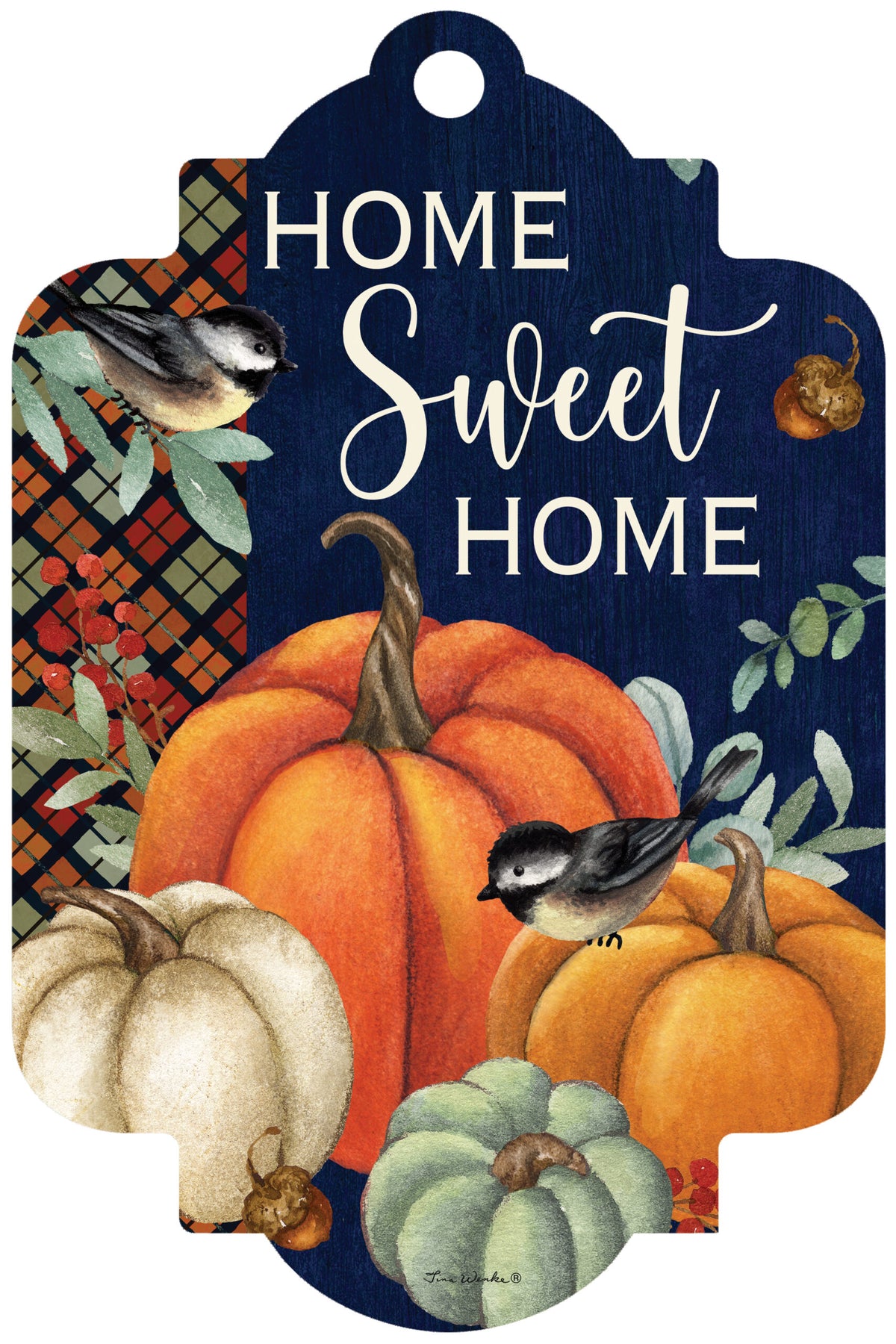 3689 Custom Decor Deluxe Door Decor Pumpkin Home 0