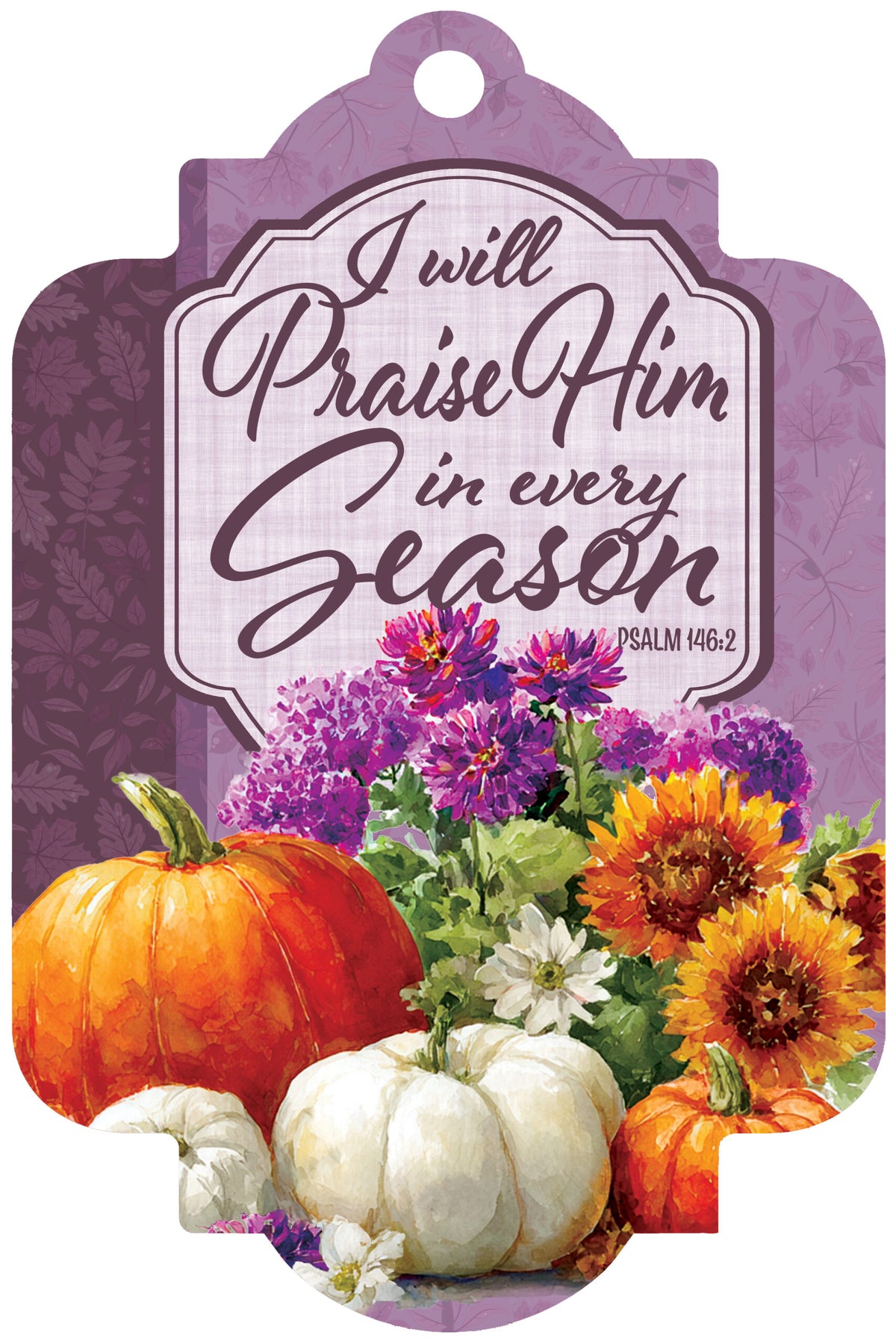 3692 Custom Decor Deluxe Door Decor Praise Him 0