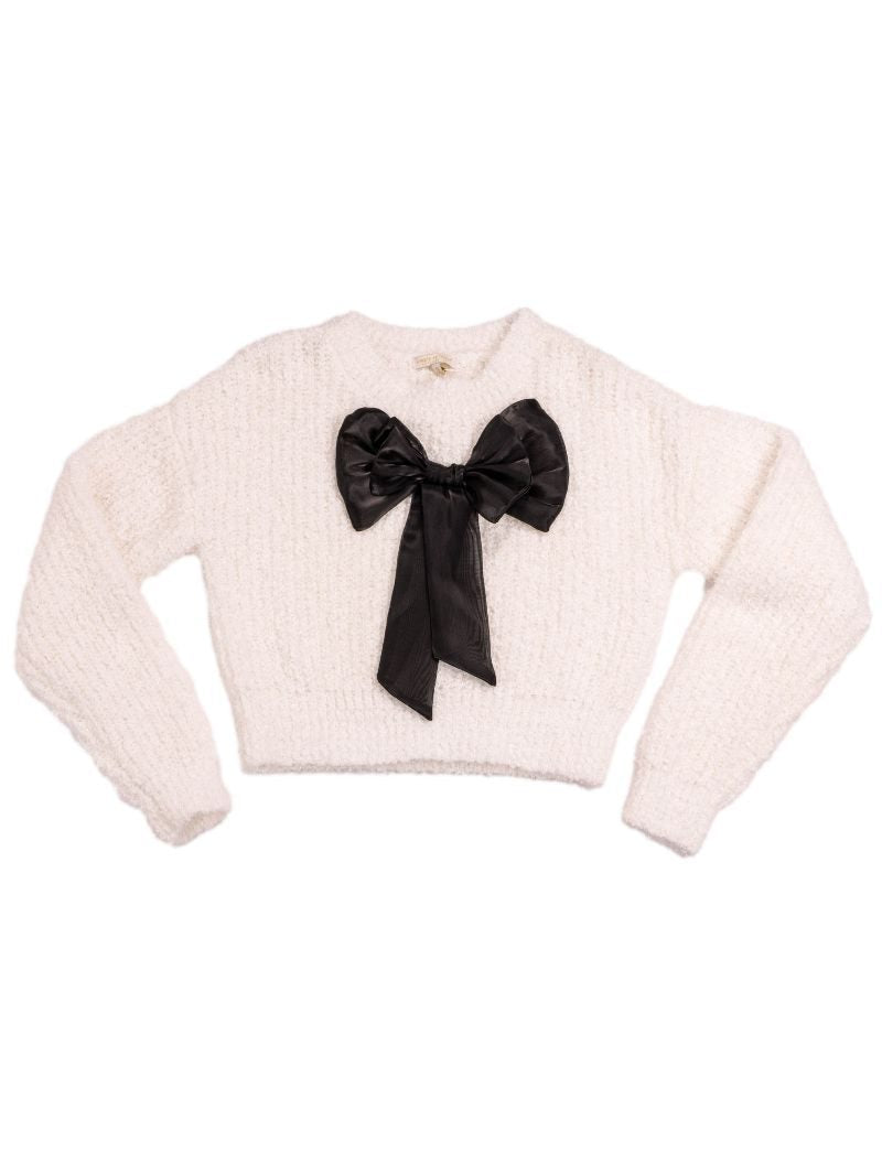 0225-SWTR-AURORA-WHITE Simply Southern Aurora Sweater in White 0