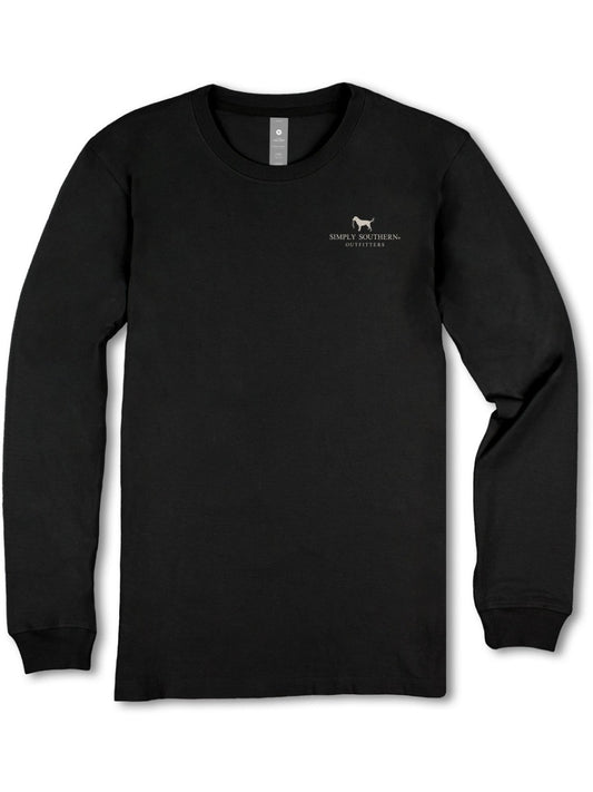 Men's Simply Southern Duck Stamp Long Sleeve T-Shirt