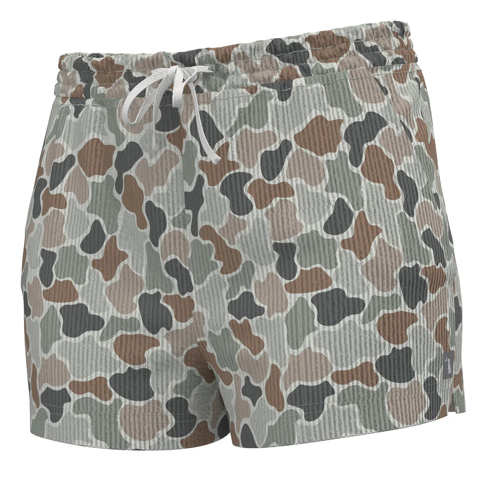 L5160006 Local Girl Revive Shorts in Forest Camo Shorts