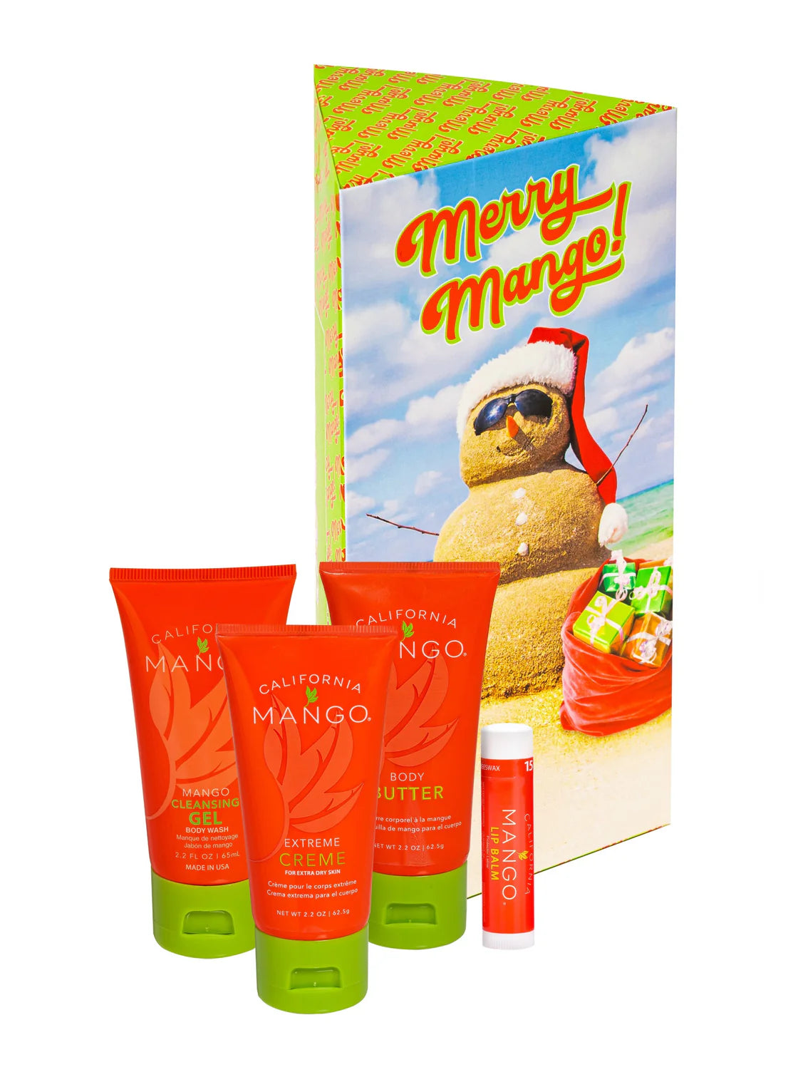 California Mango - Merry Mango Body Care 4 Piece Kit