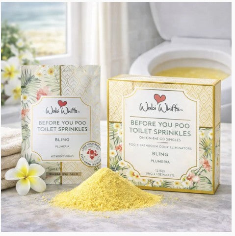 800B Wabi Whiffs Before You Poo Toilet Sprinkles - Bling