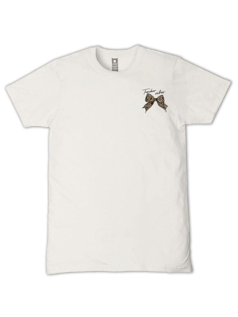 SS-TEACHER-LINEN Simply Southern Teacher Short Sleeve T-Shirt