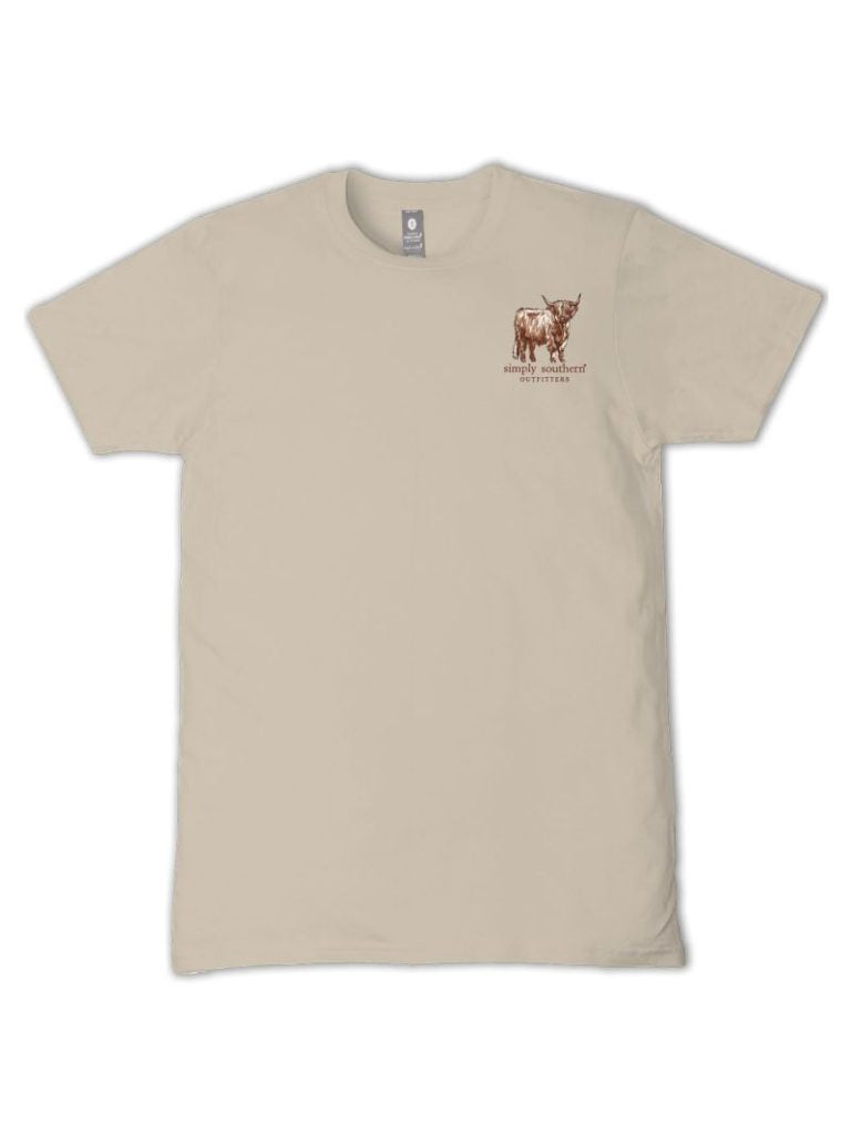 SS-HILLS-CLAY Simply Southern Hills Short Sleeve T-Shirt