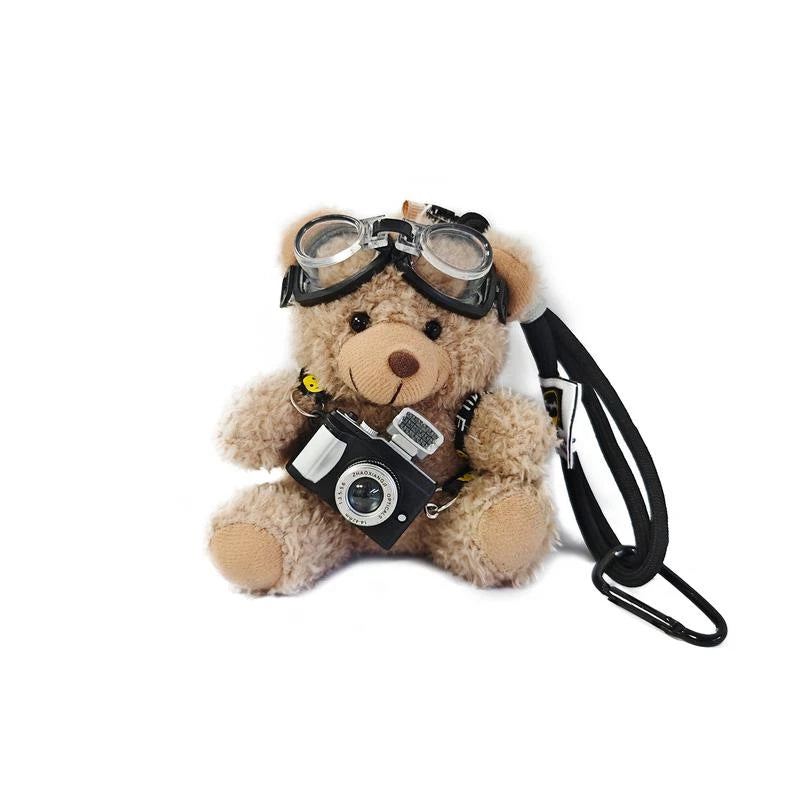 TB8826 Queens Designs Smile Bear Bag Charm 0