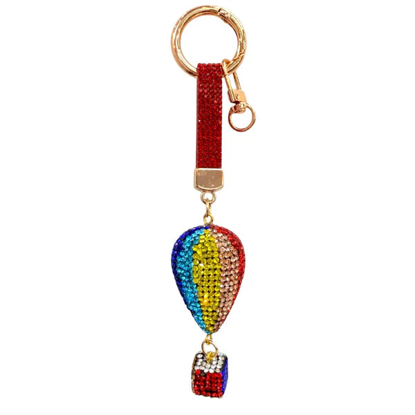 8157BN Hot Air Balloon Bag Charm