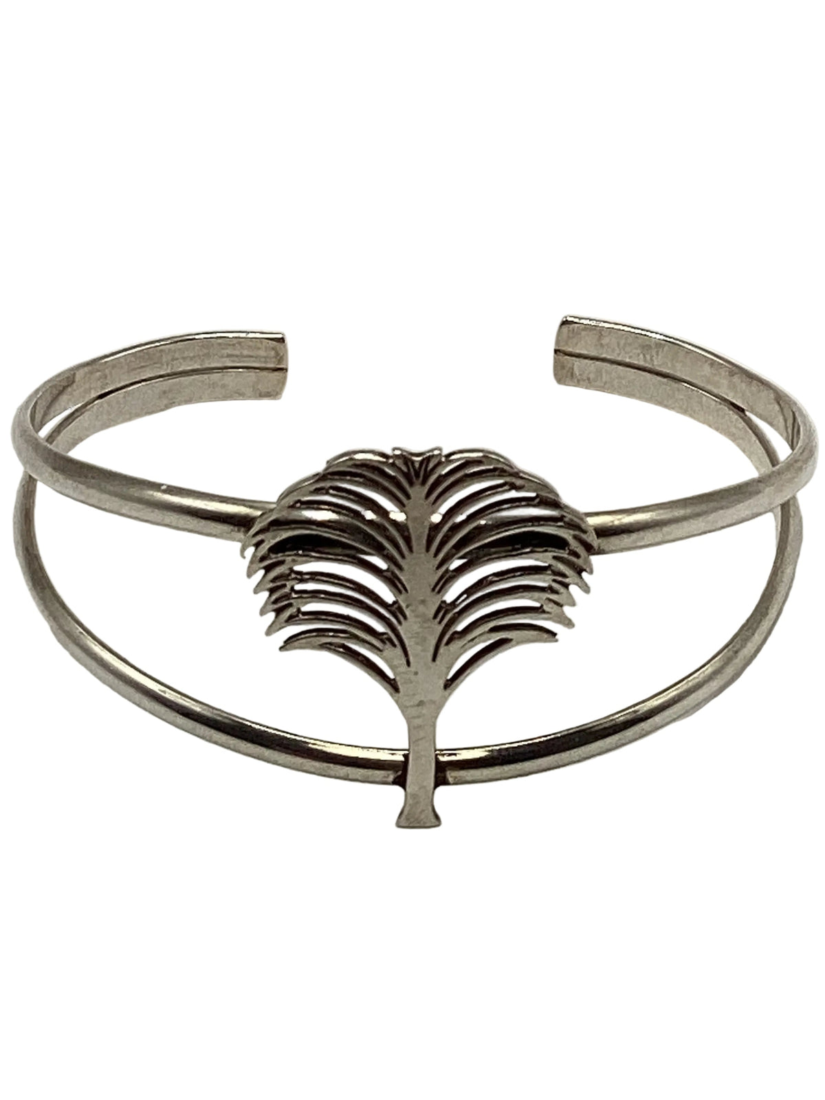 PS243-686 G2 Silver Sterling Silver Philip Simmons Palmetto Cuff 0