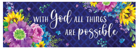 5823SS Custom Decor Signature Sign With God