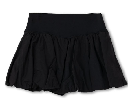 PP-0126-SKRT-BBL-BLK Simply Southern Bubble Skirt Black