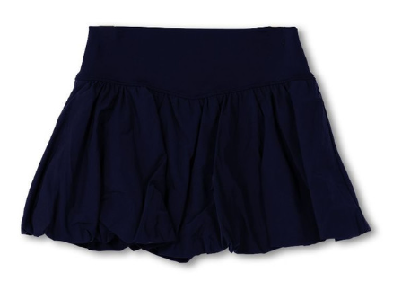PP-0126-SKRT-BBL-NVY Simply Southern Bubble Skort Navy