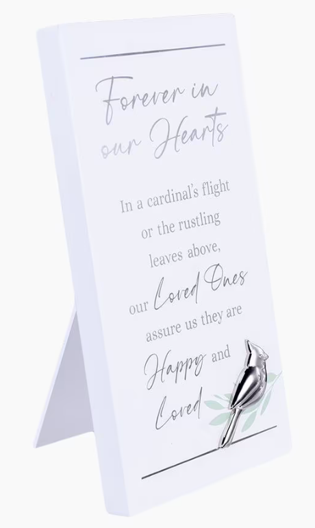 3741-01 Malden International Forever in Our Hearts Sign