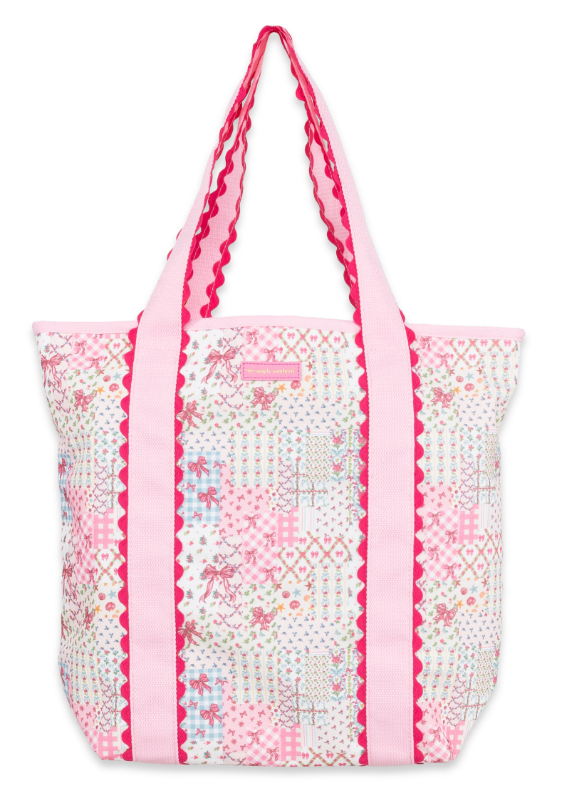 0226-BAG-TOTE-SCLP-QLTRBN Simply Southern Tote