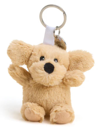 KR-DOG-4 Warmies Patch Dog Key Ring