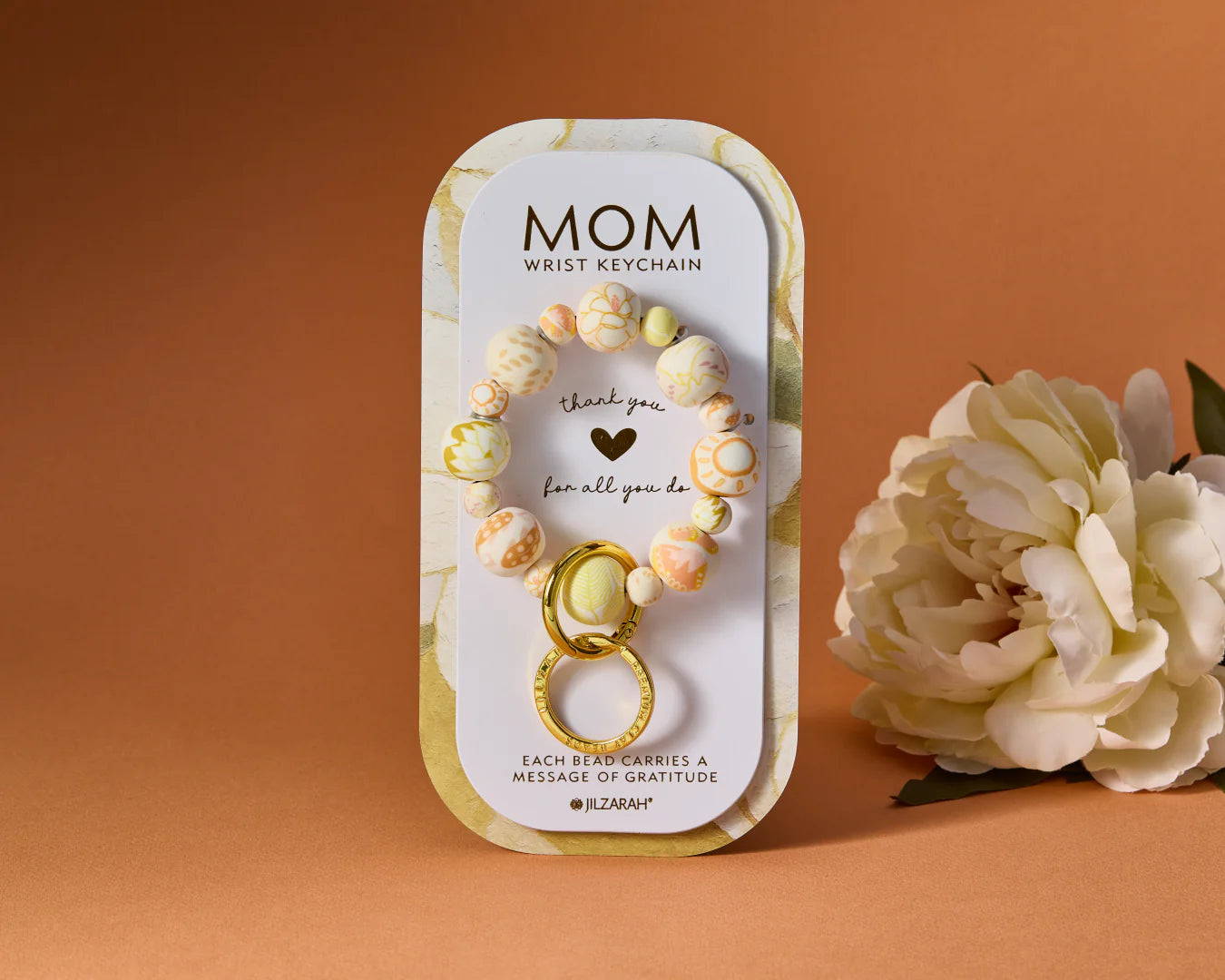 895-017 Jilzarah Warm Mom Wrist Keychain