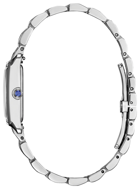 EW5620-55A Citizen Ladies Eco-Drive WR50ss Bracelet White Face Watch