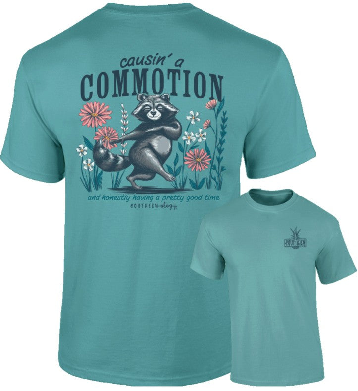 Causinacommotion-ss Southernology Tee Seafoam 0