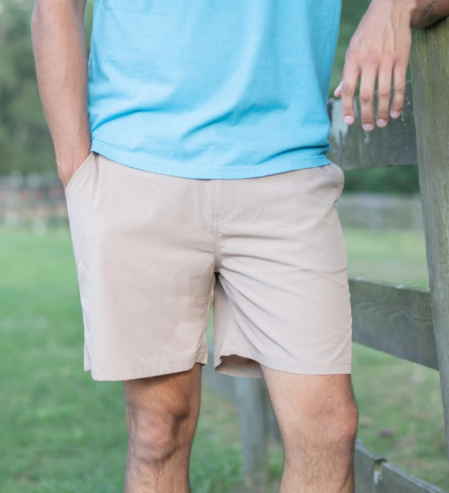SS24-CAU-KHA Old South The Daily Performance Short Khaki 0