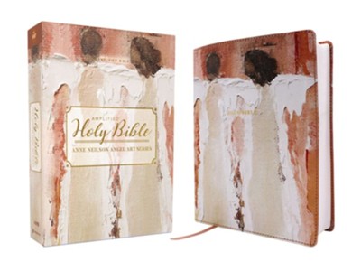 9780310461586 Amplified Bible, Anne Neilson Angel Art Series Soft Leather-Look Blush 0