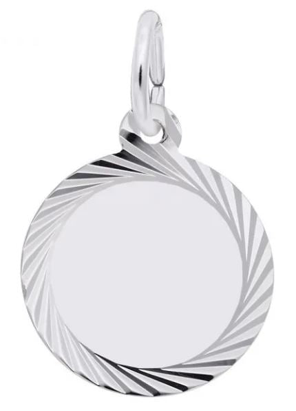 Extra Small Diamond Faceted Disc - Rembrandt