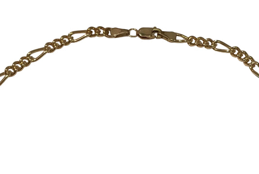 3831C 14/20 Gold Filled Figaro Chain