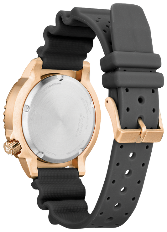 Citizen Men's Rose Gold Tone Face Eco-Drive Promaster Dive Watch