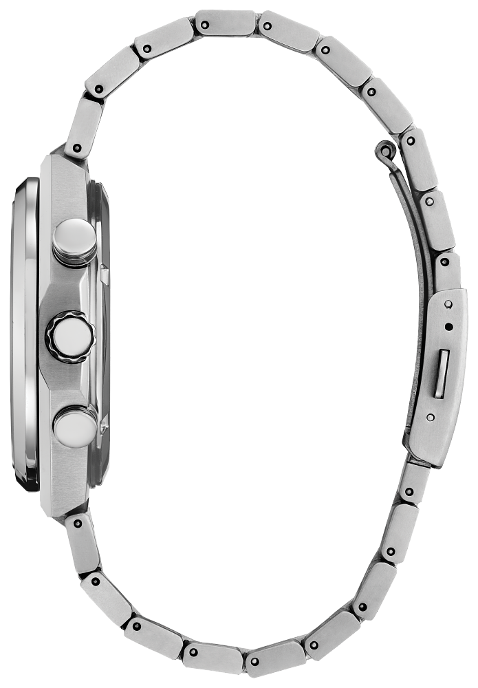 Men's Blue Titanium Eco-Drive Forza Chrono Watch