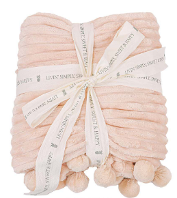 Simply Southern Luxe Blanket - Snow