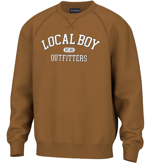 Local Boy Cotton Crewneck - Toffee